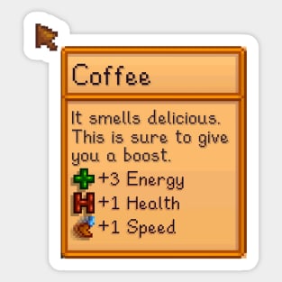 StardewValley Coffee Mug Sticker